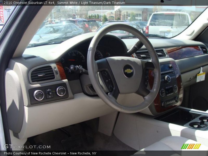 Summit White / Light Titanium/Dark Titanium 2010 Chevrolet Suburban LT 4x4