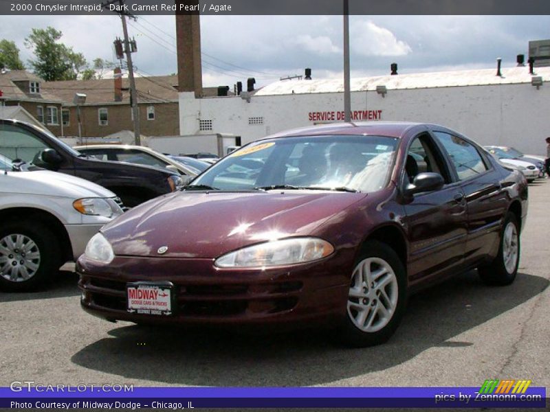 Dark Garnet Red Pearl / Agate 2000 Chrysler Intrepid