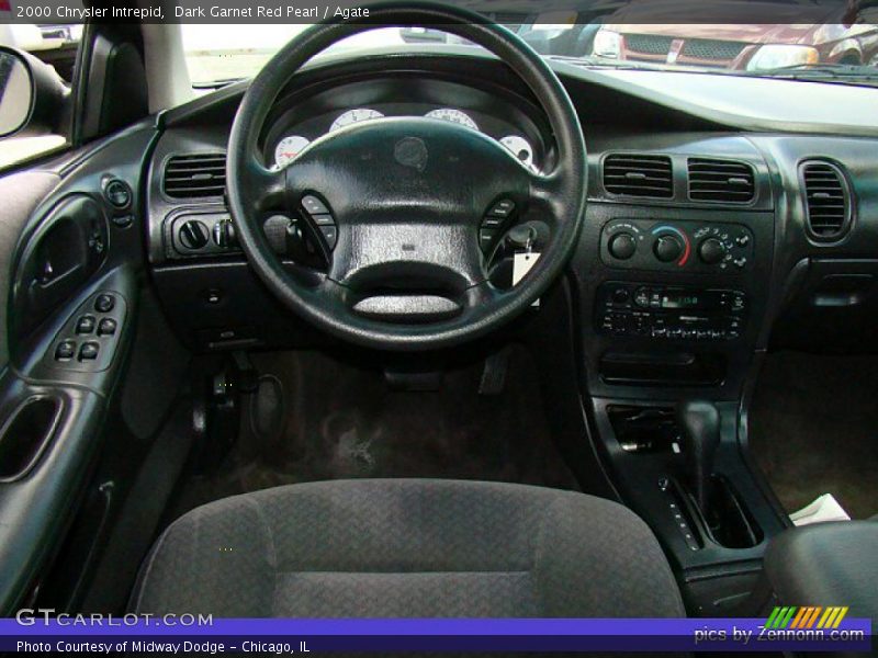 Dark Garnet Red Pearl / Agate 2000 Chrysler Intrepid