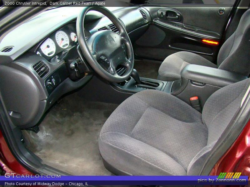 Dark Garnet Red Pearl / Agate 2000 Chrysler Intrepid
