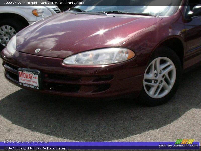 Dark Garnet Red Pearl / Agate 2000 Chrysler Intrepid