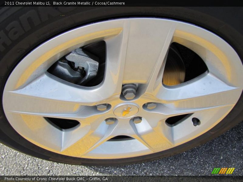 Black Granite Metallic / Cocoa/Cashmere 2011 Chevrolet Malibu LS