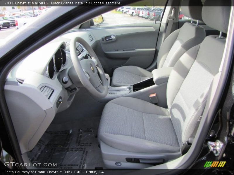 Black Granite Metallic / Cocoa/Cashmere 2011 Chevrolet Malibu LS