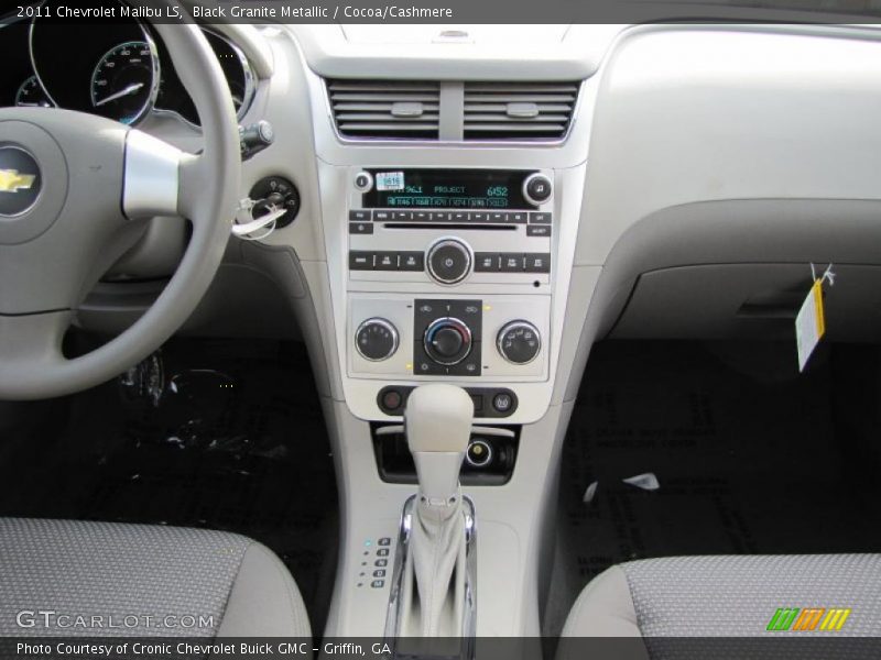 Black Granite Metallic / Cocoa/Cashmere 2011 Chevrolet Malibu LS