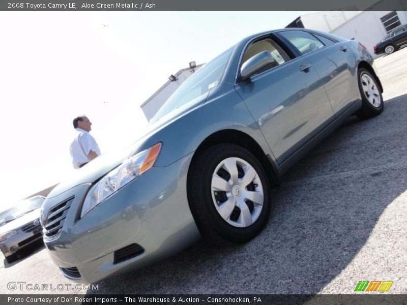 Aloe Green Metallic / Ash 2008 Toyota Camry LE