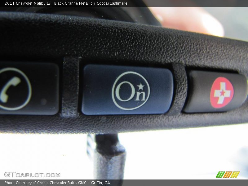 Black Granite Metallic / Cocoa/Cashmere 2011 Chevrolet Malibu LS