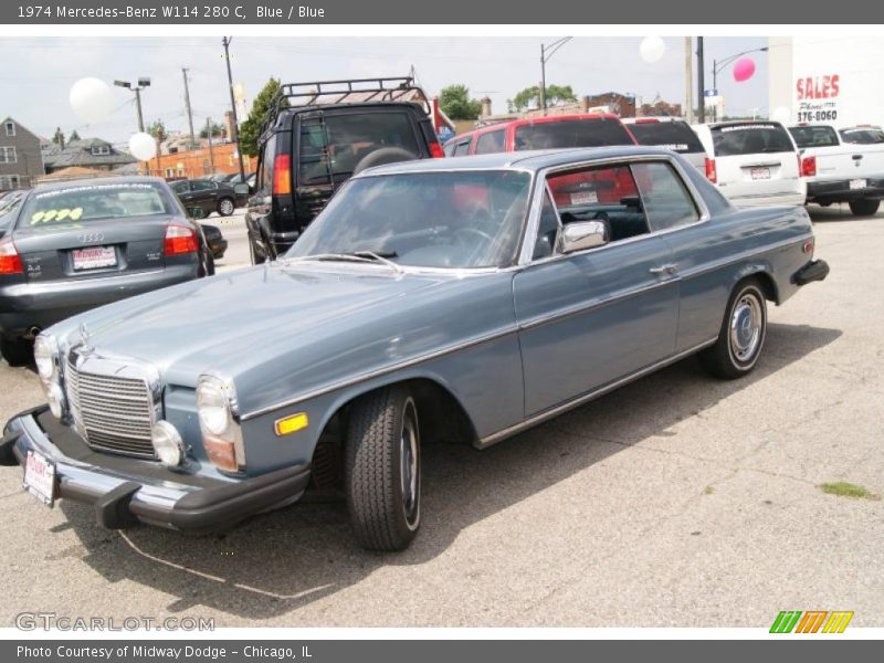 Blue / Blue 1974 Mercedes-Benz W114 280 C