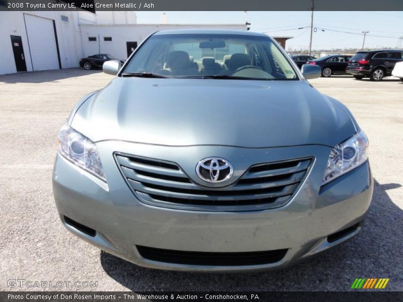 Aloe Green Metallic / Ash 2008 Toyota Camry LE