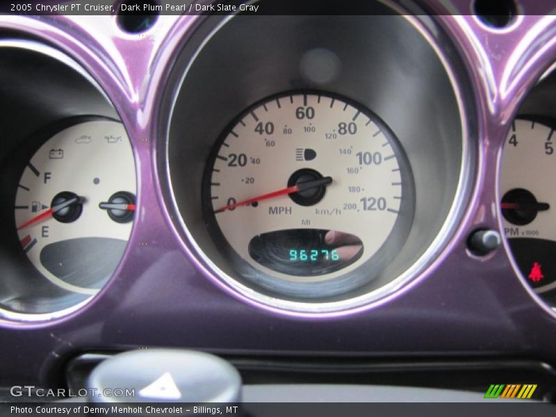 Dark Plum Pearl / Dark Slate Gray 2005 Chrysler PT Cruiser