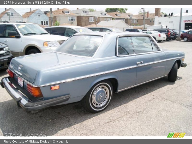 Blue / Blue 1974 Mercedes-Benz W114 280 C