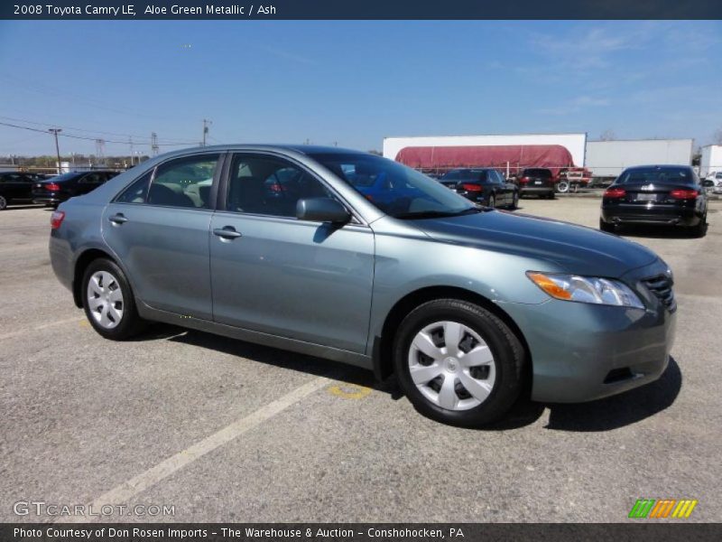 Aloe Green Metallic / Ash 2008 Toyota Camry LE