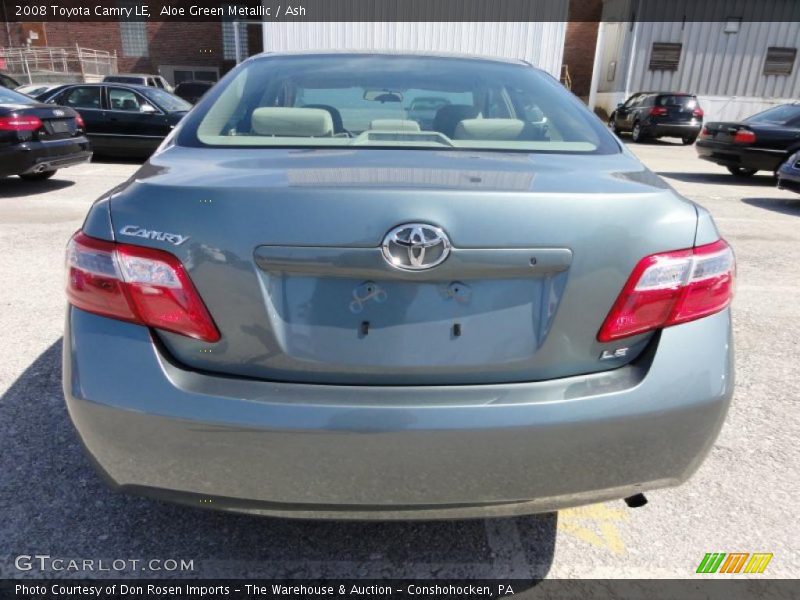 Aloe Green Metallic / Ash 2008 Toyota Camry LE