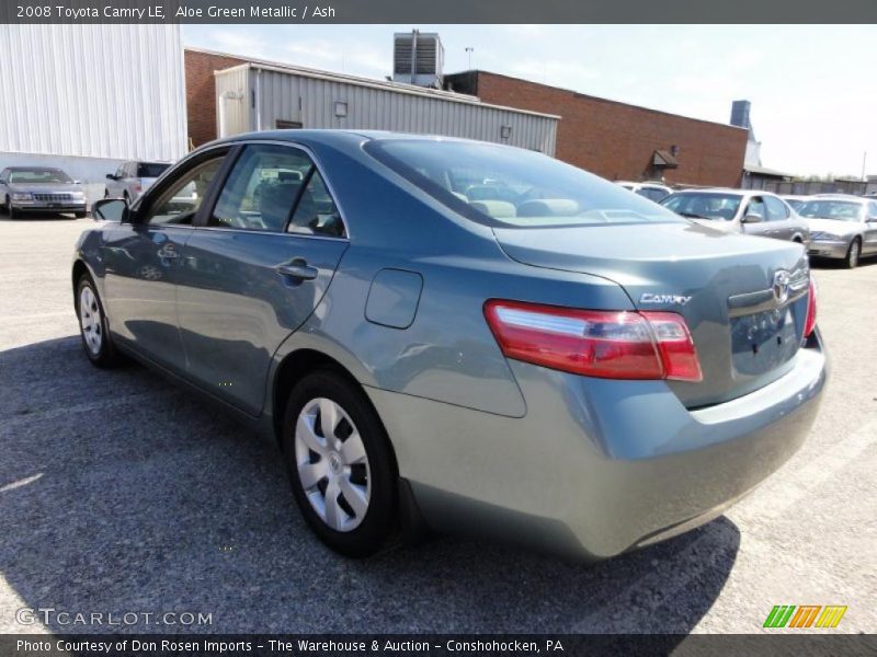 Aloe Green Metallic / Ash 2008 Toyota Camry LE