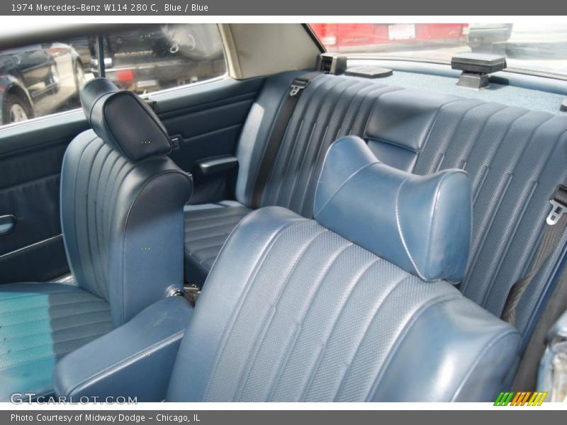 Blue / Blue 1974 Mercedes-Benz W114 280 C