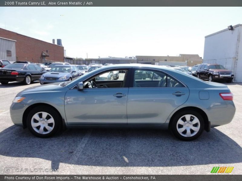 Aloe Green Metallic / Ash 2008 Toyota Camry LE