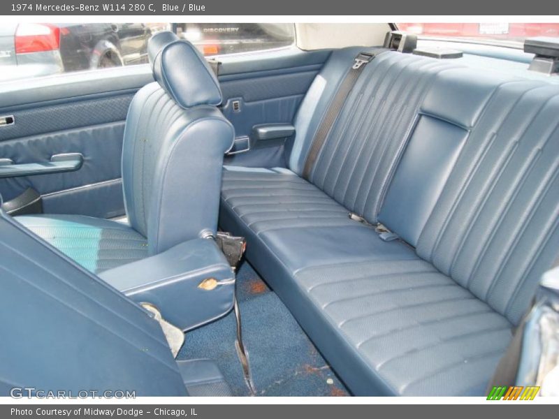 Blue / Blue 1974 Mercedes-Benz W114 280 C