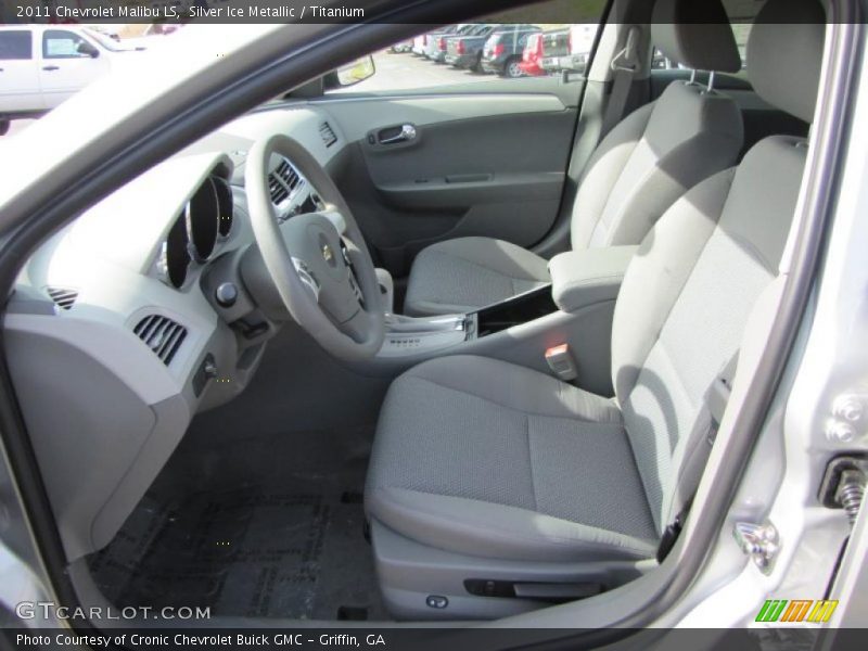 Silver Ice Metallic / Titanium 2011 Chevrolet Malibu LS