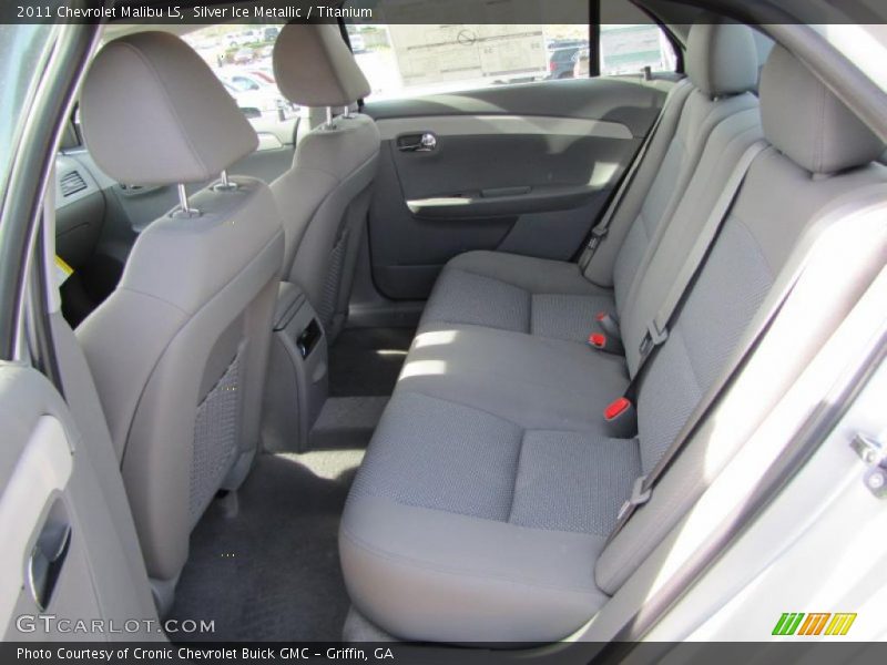 Silver Ice Metallic / Titanium 2011 Chevrolet Malibu LS