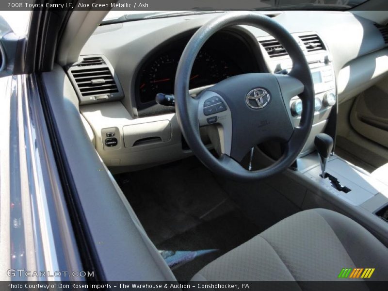 Aloe Green Metallic / Ash 2008 Toyota Camry LE