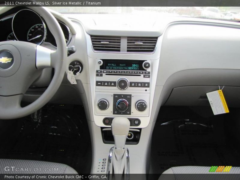 Silver Ice Metallic / Titanium 2011 Chevrolet Malibu LS