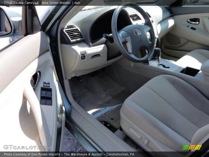 Aloe Green Metallic / Ash 2008 Toyota Camry LE