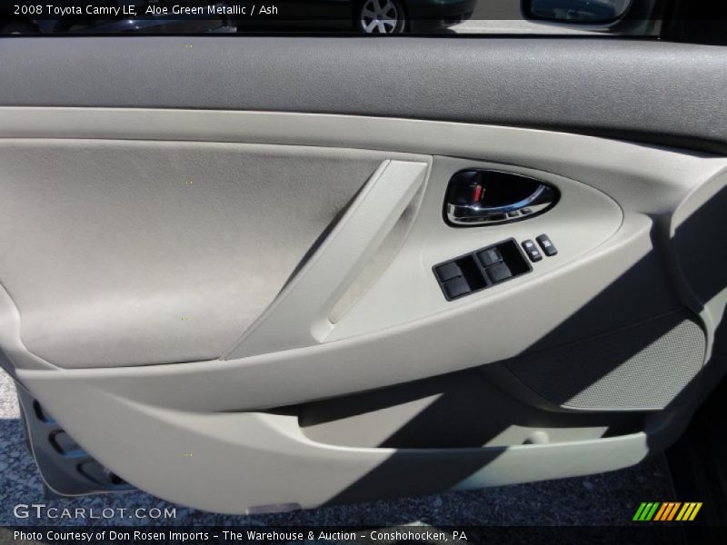 Aloe Green Metallic / Ash 2008 Toyota Camry LE