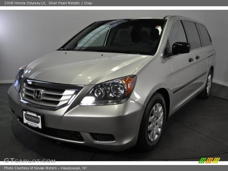 Silver Pearl Metallic / Gray 2008 Honda Odyssey LX