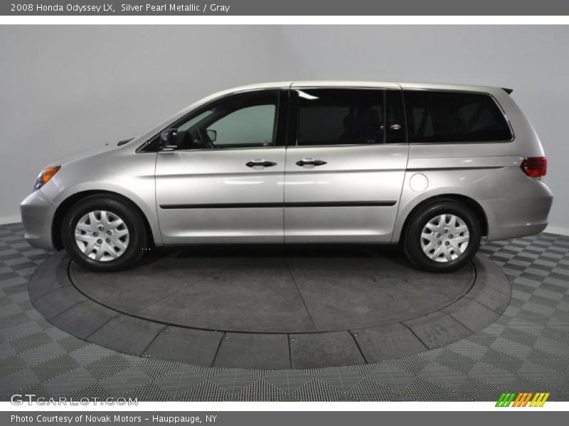 Silver Pearl Metallic / Gray 2008 Honda Odyssey LX