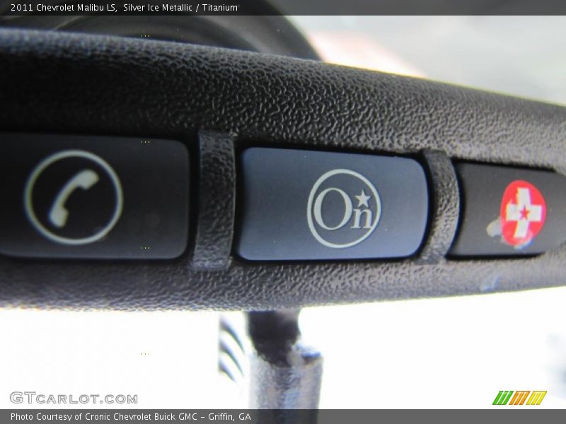 Silver Ice Metallic / Titanium 2011 Chevrolet Malibu LS