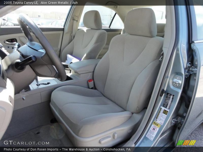 Aloe Green Metallic / Ash 2008 Toyota Camry LE