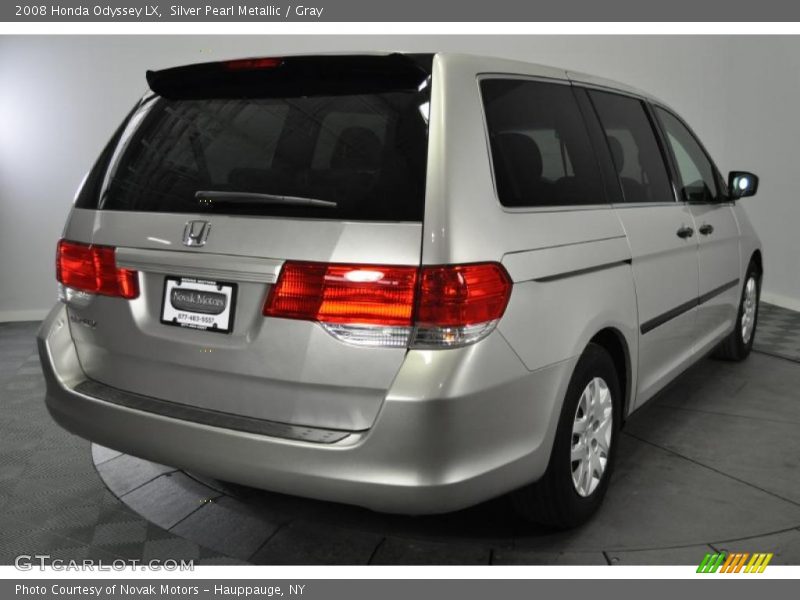 Silver Pearl Metallic / Gray 2008 Honda Odyssey LX