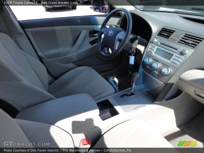 Aloe Green Metallic / Ash 2008 Toyota Camry LE