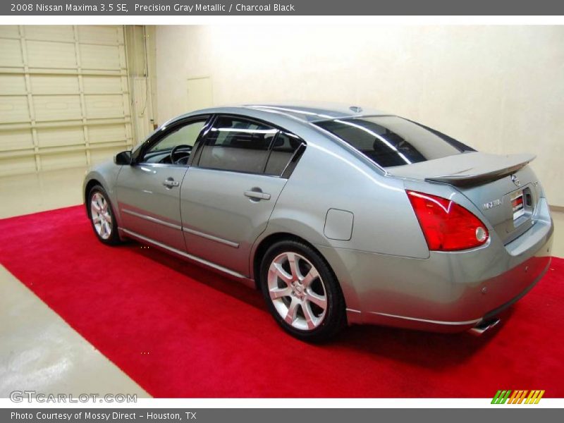 Precision Gray Metallic / Charcoal Black 2008 Nissan Maxima 3.5 SE