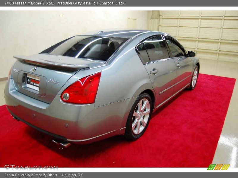 Precision Gray Metallic / Charcoal Black 2008 Nissan Maxima 3.5 SE