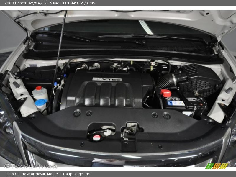 Silver Pearl Metallic / Gray 2008 Honda Odyssey LX