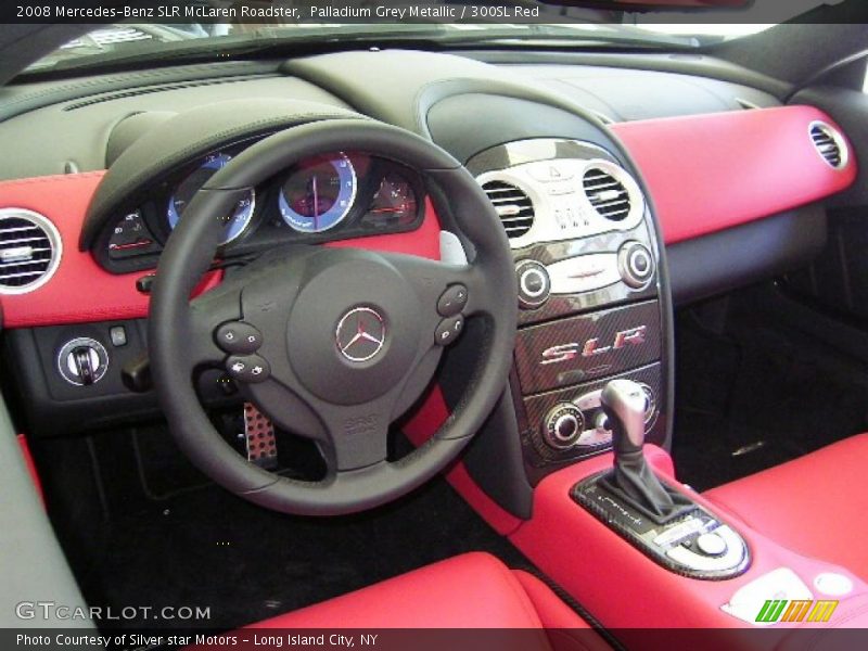 300SL Red Interior - 2008 SLR McLaren Roadster 