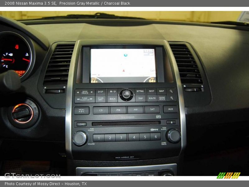 Precision Gray Metallic / Charcoal Black 2008 Nissan Maxima 3.5 SE