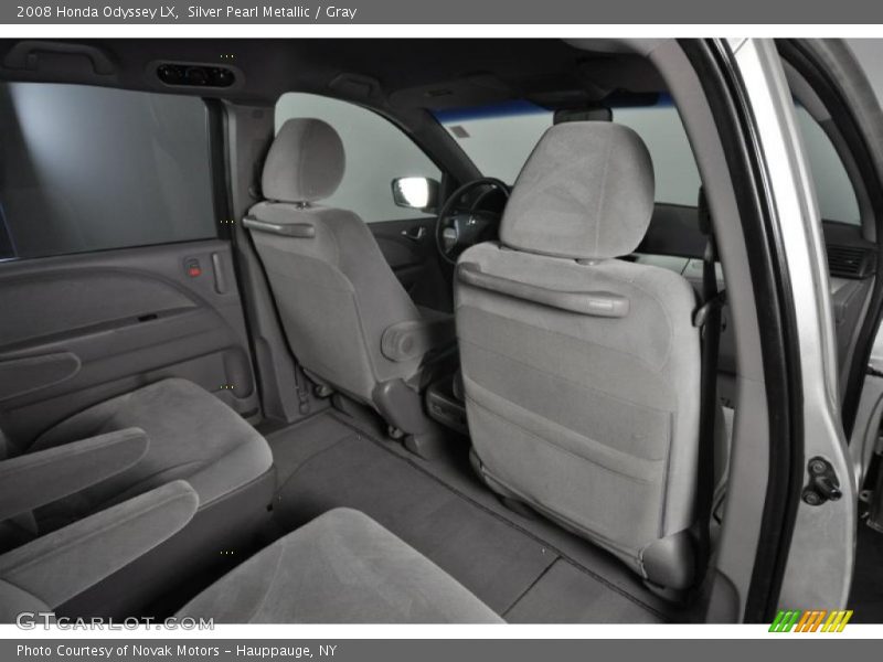 Silver Pearl Metallic / Gray 2008 Honda Odyssey LX