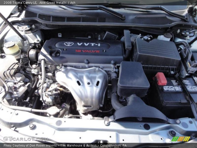 Aloe Green Metallic / Ash 2008 Toyota Camry LE