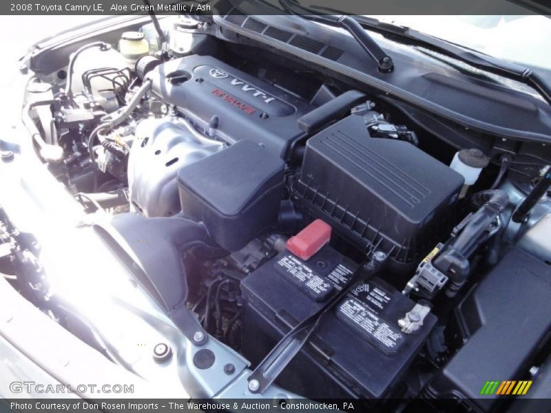 Aloe Green Metallic / Ash 2008 Toyota Camry LE