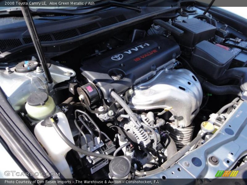 Aloe Green Metallic / Ash 2008 Toyota Camry LE