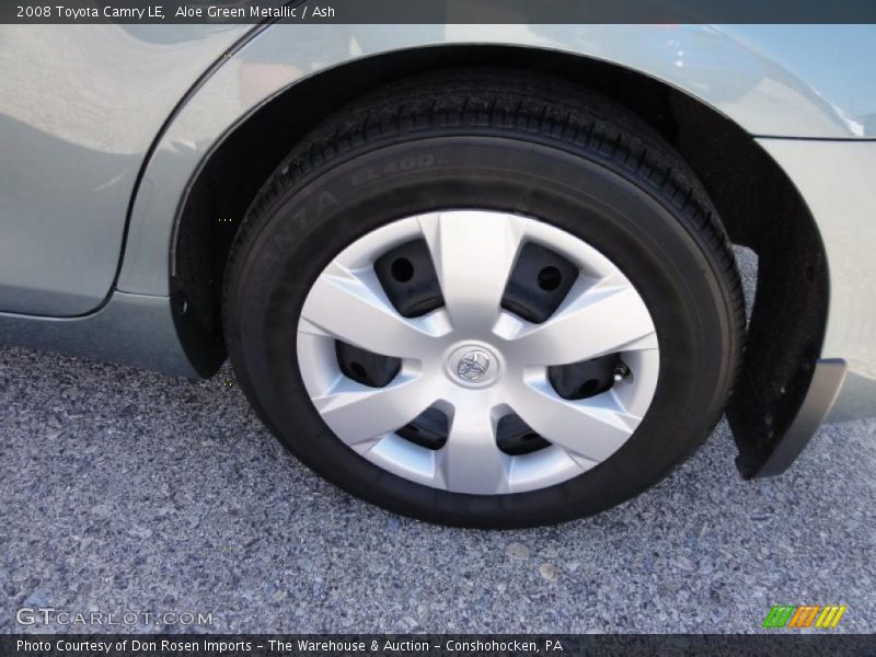 Aloe Green Metallic / Ash 2008 Toyota Camry LE