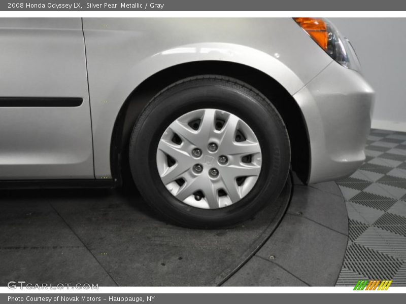 Silver Pearl Metallic / Gray 2008 Honda Odyssey LX