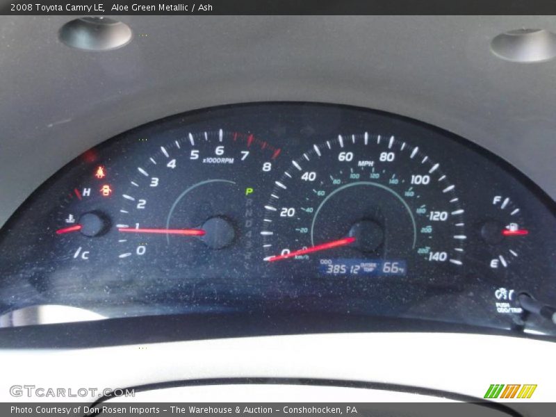 Aloe Green Metallic / Ash 2008 Toyota Camry LE