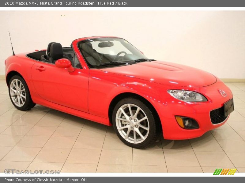 True Red / Black 2010 Mazda MX-5 Miata Grand Touring Roadster