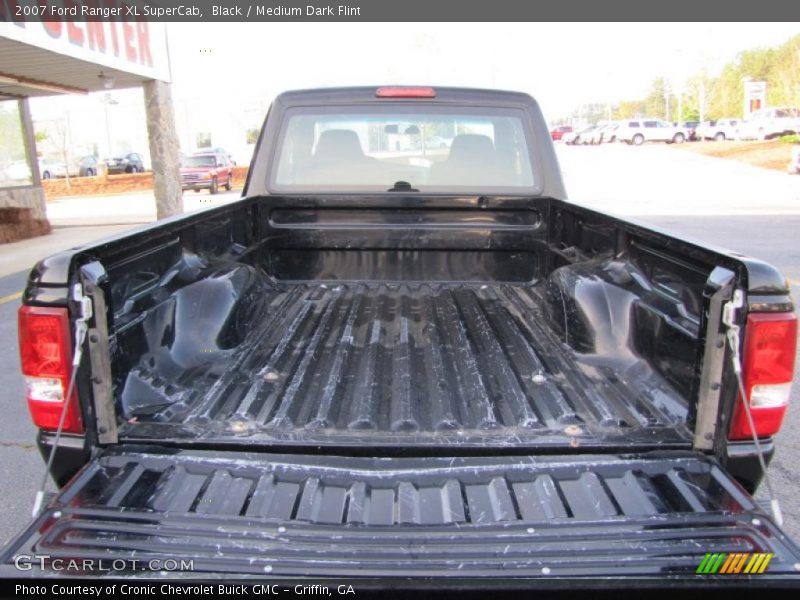Black / Medium Dark Flint 2007 Ford Ranger XL SuperCab