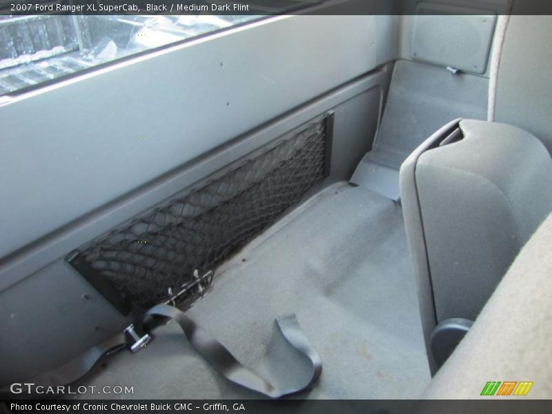 Black / Medium Dark Flint 2007 Ford Ranger XL SuperCab