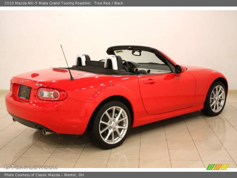 True Red / Black 2010 Mazda MX-5 Miata Grand Touring Roadster