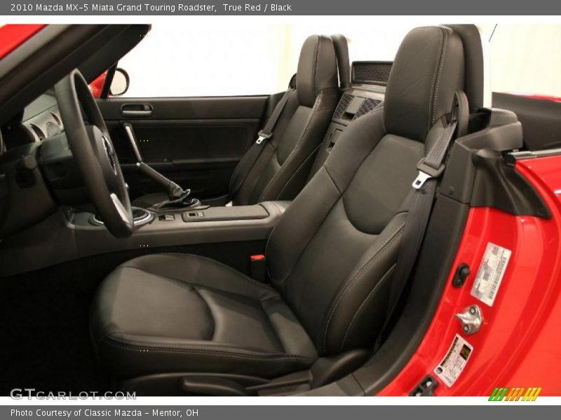  2010 MX-5 Miata Grand Touring Roadster Black Interior