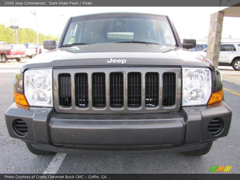 Dark Khaki Pearl / Khaki 2006 Jeep Commander